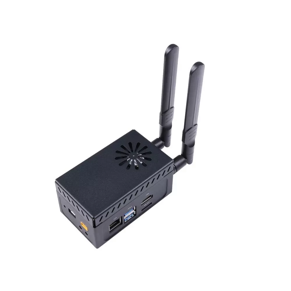 SEEED STUDIO Mini PC with Jetson Xavier NX 8GB module, Aluminum case, Pre-installed JetPack 5.0.2, A203