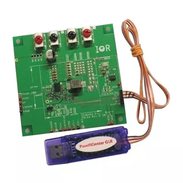 Infineon Evaluation Boards Voltage Regulator - Switching Regulator 12 V Input and 1.2 V Output Voltage, IRDC38060