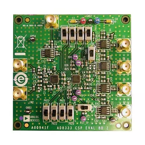 ANALOG DEVICES Evaluation Board for I/Q Demodulator & Phase Shifter, AD8333-EVALZ
