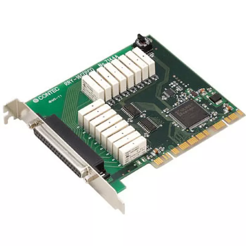 CONTEC Common Reed Relay Contact Output Board 550 mA (Max.)(DC 5 V), RRY-16C(PCI)H