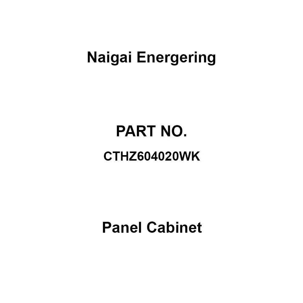 Naigai Energering Panel Cabinet 520x320 mm Circuit Board Dimension Beige, CTHZ604020WK