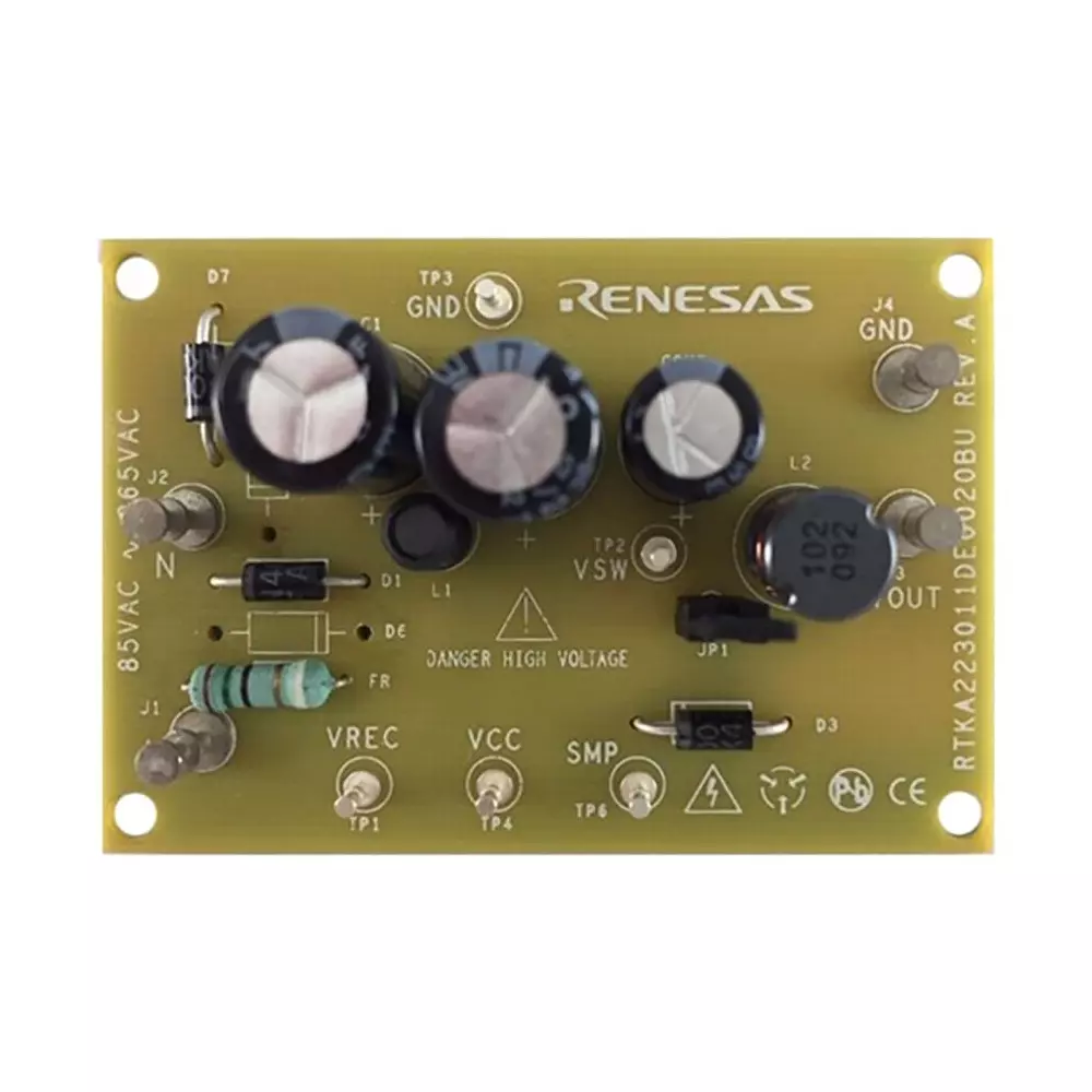 RENESAS Evaluation Board for Buck Regulator, RTKA223011DE0020BU
