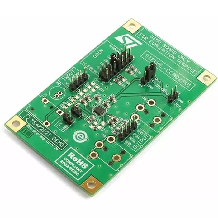 STMicroelectronics Demonstration Board for Low Noise Microphone Preamplifier, STEVAL-CCA023V1
