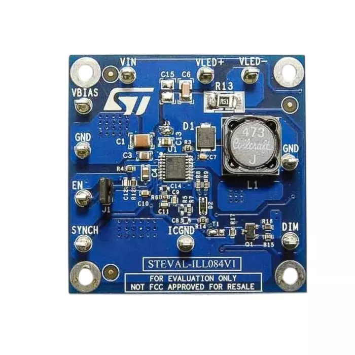 STMicroelectronics STEVAL Evaluation Board for High Power LED Driver, STEVAL-ILL084V1