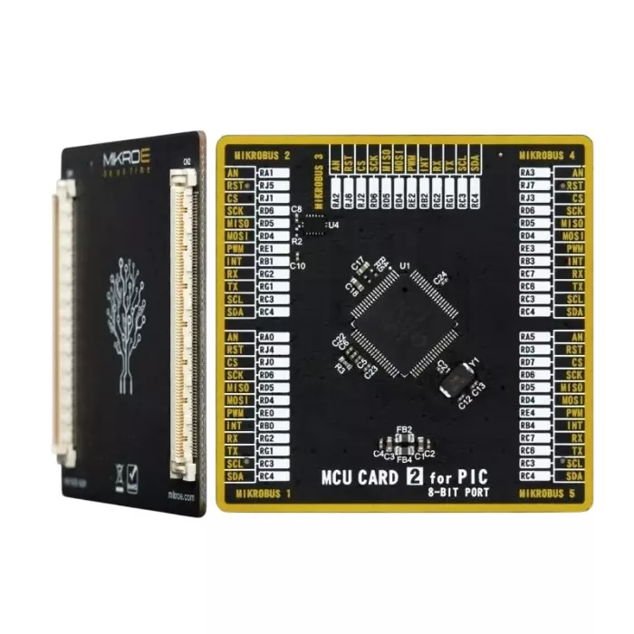 BRAND REX MCU CARD 2 For PIC PIC18F86K22 Microcontroller Development Board, MIKROE-4029