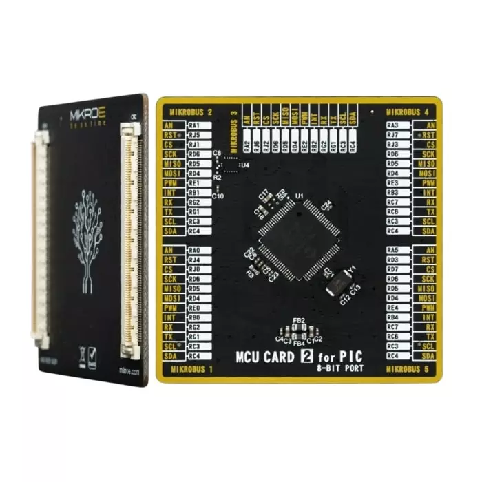 BRAND REX MCU CARD 2 For PIC PIC18F85K22 Microcontroller Development Board, MIKROE-4030