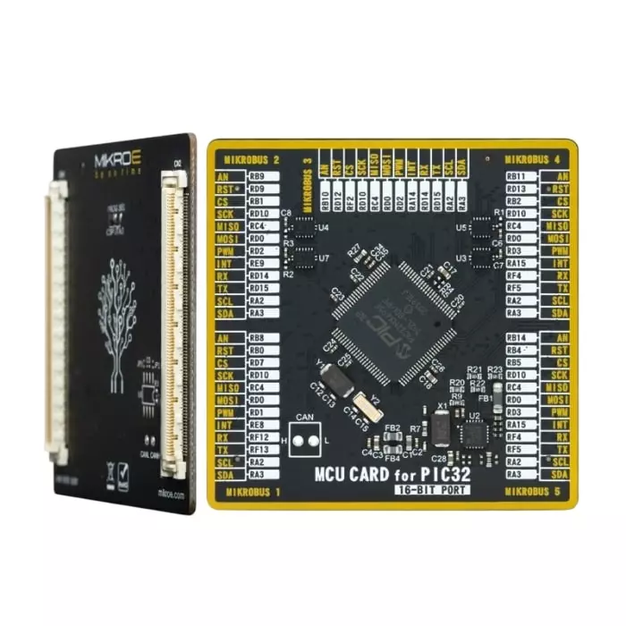 BRAND REX MCU CARD For PIC32 PIC32MX695F512L Microcontroller Development Board, MIKROE-4590