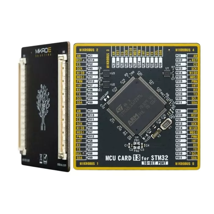 BRAND REX MCU CARD 13 For STM32 STM32L152ZD Microcontroller Development Board, MIKROE-4646