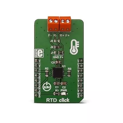 MIKROELEKTRONIKA RTD to Digital Add-On Board 3.3 V, MIKROE-2815
