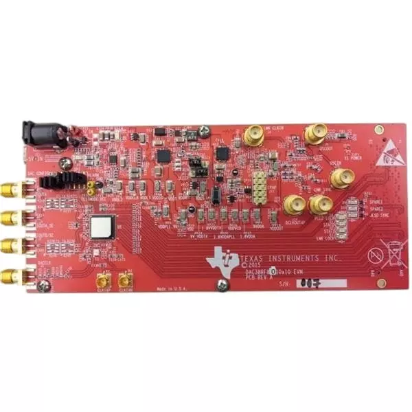TEXAS INSTRUMENTS DAC Evaluation Module 5 V, DAC38RF89EVM