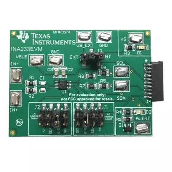 TEXAS INSTRUMENTS Evaluation Module Instrumentation Amplifiers 3.3 V, 5 V, INA233EVM