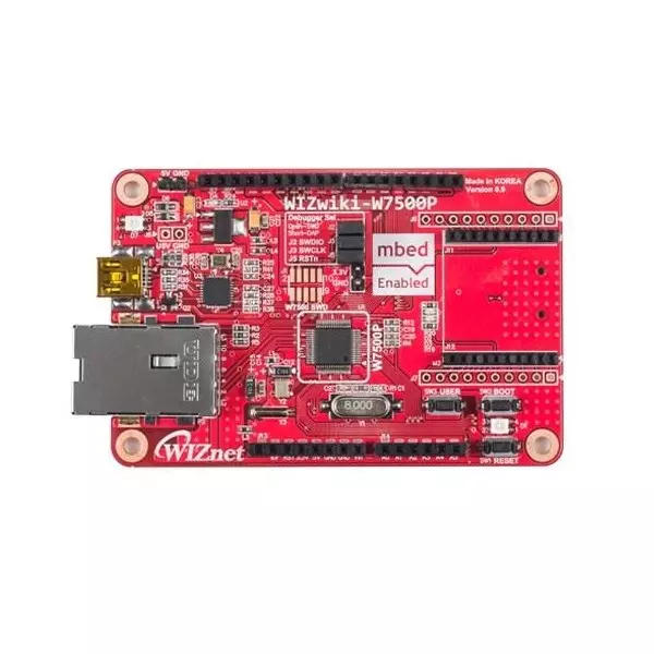 WIZnet Development Platform ARM Cortex M0, WIZwiki-W7500P