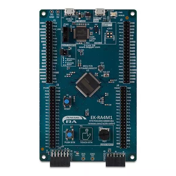 RENESAS RA4M1 Series Evaluation Kit, RTK7EKA4M1S00001BU