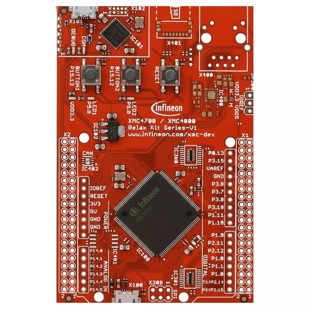 Infineon Evaluation Kit ARM Cortex M4, KITXMC47RELAXLITEV1TOBO1