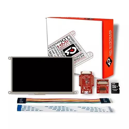 4D Systems Starter Kit 4 to 5.5 V, SK-90DT