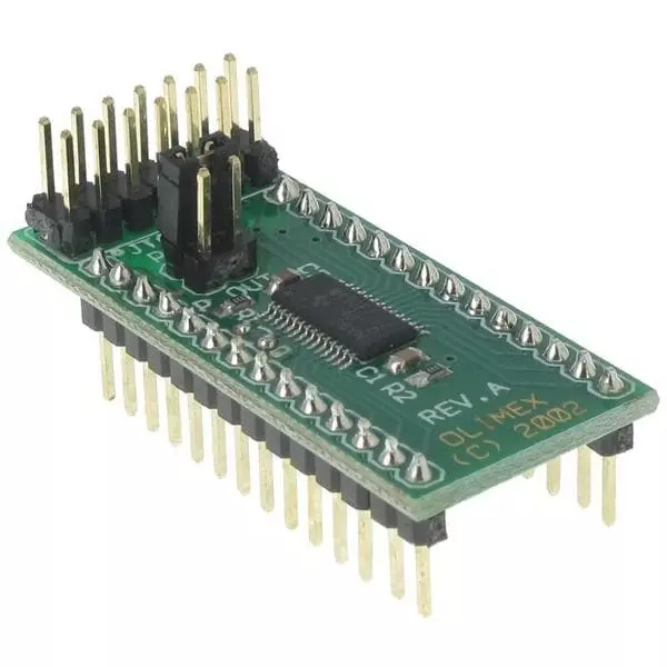 Olimex Header Board MSP430 Core, MSP430-H1232