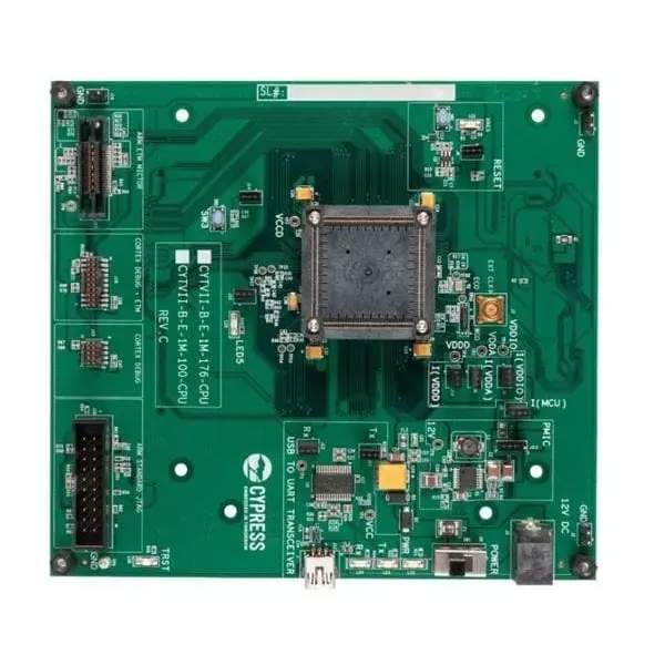 Infineon Evaluation Board ARM Cortex M4F Core, CYTVII-B-E-176-SO