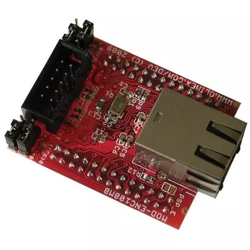 Olimex Ethernet Controllers Development Board 3.3 V Ethernet, LAN, UEXT, MOD-ENC624J600