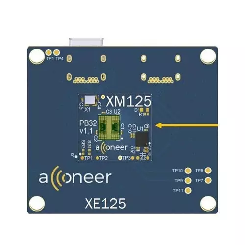 Acconeer Distance Sensor Module Evaluation Board, XE125