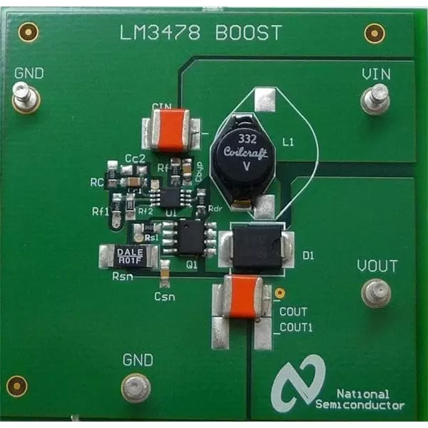 TEXAS INSTRUMENTS Evaluation Board 4.5 to 5.5 V Input Voltage, LM3478EVAL/NOPB