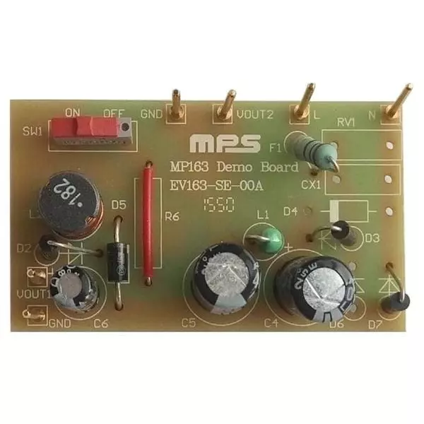 MPS Evaluation Board 85 to 265 V AC Input Voltage, EV163-SE-00A
