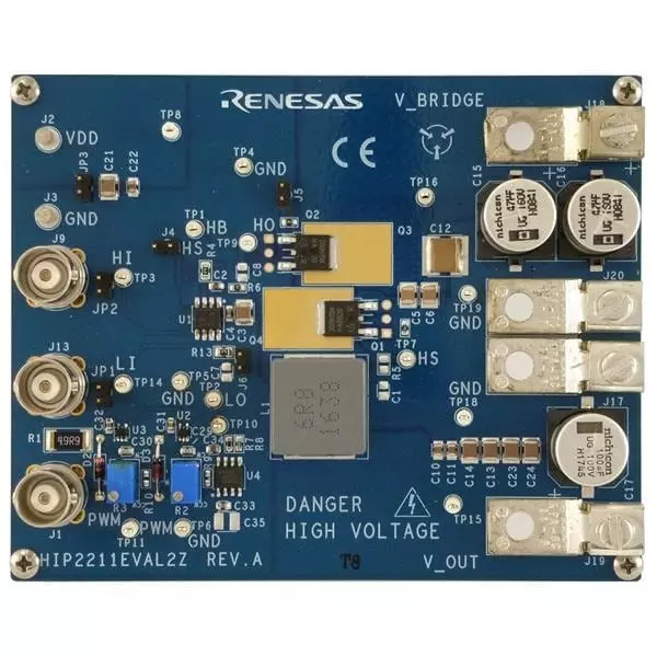 RENESAS Evaluation Board 12 V Input Voltage, HIP2211EVAL2Z