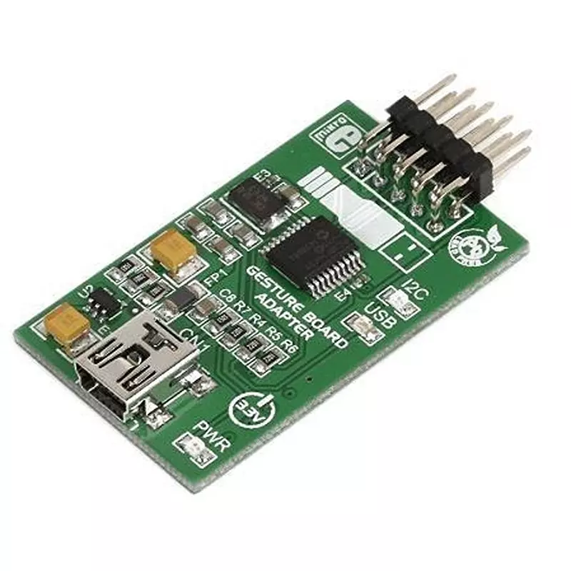 MIKROELEKTRONIKA 3D Tracking, Gesture Sensor Adapter Board, MIKROE-1973