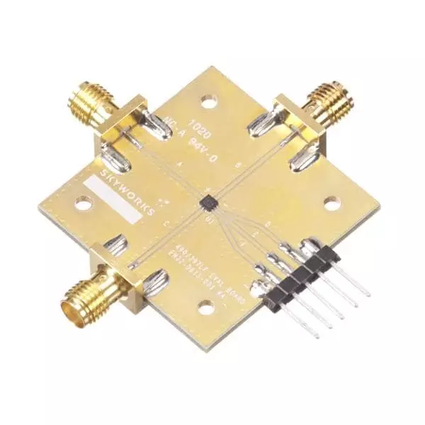 SKYWORKS SOLUTIONS RF Switch Evaluation Board 100 MHz to 6 GHz Frequency, SKYA21003-EVB