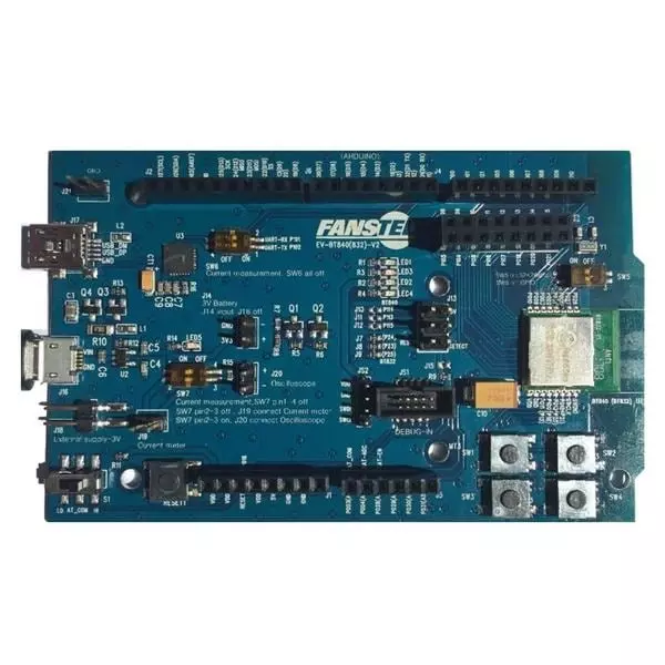 Fanstel Evaluation Board 3.3 V Operating Supply Voltage 2.4 GHz, EV-BC832
