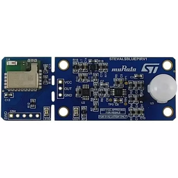 STMicroelectronics PIR Motion Sensor Evaluation Kit, STEVAL-BLUEPIRV1