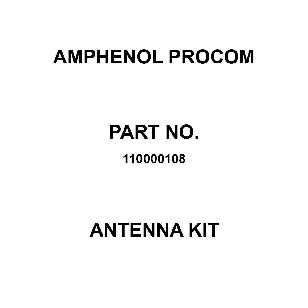 Amphenol Procom Antenna Kit Mast Mount, 110000108