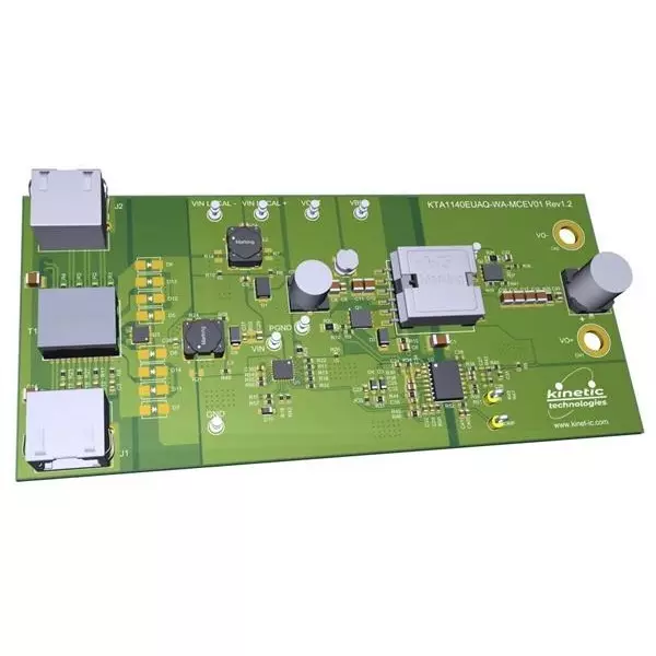 Kinetic Technologies KTA1140 Series Evaluation Kits Power Over Ethernet (PoE) for KTA1140, KTA1140EUAQ-WA-MCEV01