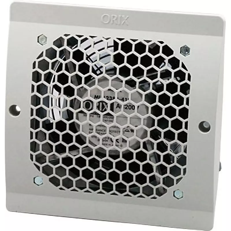 ORIENTAL MOTOR Control Panel Fan Unit 50Hz/2.4, 60Hz/2.7 m³/min Exhaust Type, C-MU1238A-41B-GEG