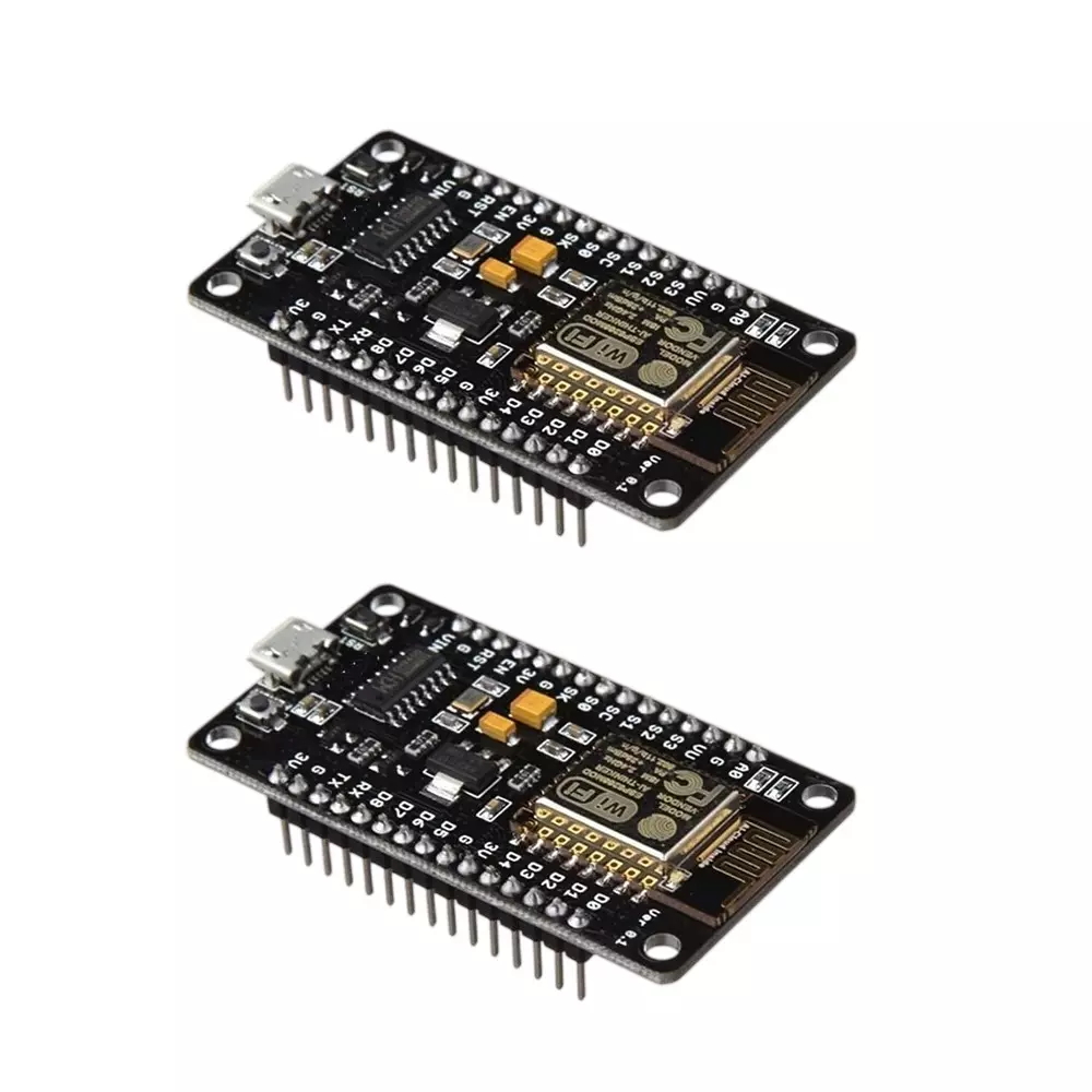Invento Nodemcu ESP8266 Wi-Fi Development Board Module 4.5-9 V Power Input 4 MB Flash Size, ISC 107-1 (Pack of 2 Pcs)