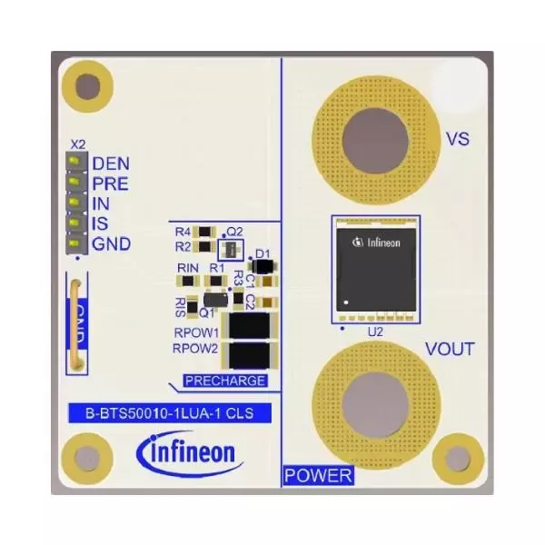 Infineon Evaluation Board for High Side Power Switch, BBTS500101LUA1TOBO1
