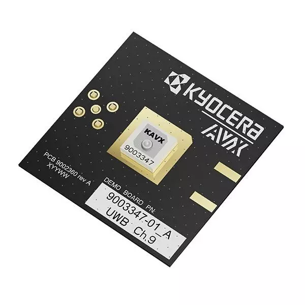 KYOCERA AVX Evaluation Board 9003347 Kit Contents Silicon Manufacturer Core Number, 9003347-01