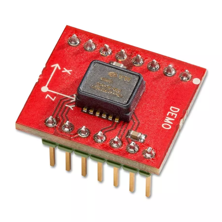 Murata Accelerometer Sensor Board, 3-Axis ± 2g MEMS Accelerometer, Graphical Format O/P, SCA3100-D04-PCB