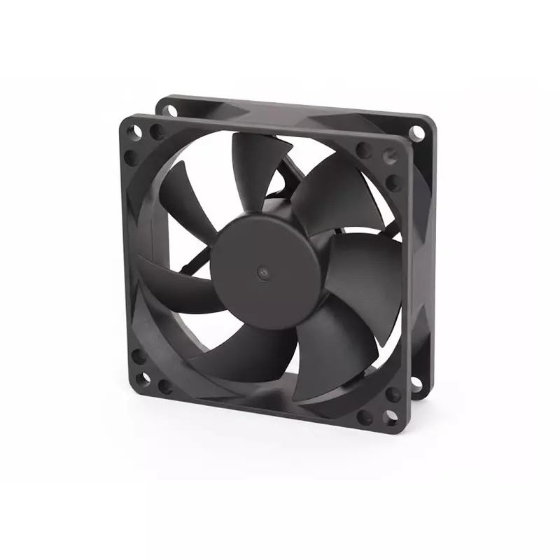 Clasiair 12 V DC Brushless Fan Sleeve Bearing 1.2 W Power 3 Inch (7.62 cm) Size Black for Industrial Use, CA-80 25 S12 V DC (Pack of 120 Pcs)