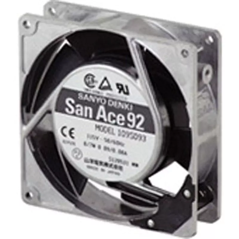 Sanyo Denki AC Fan San Ace 92 (92 mm) Square 92x92 mm, ST1-109S092