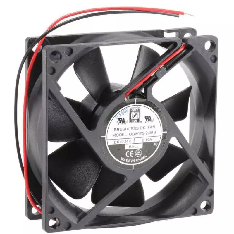RS PRO DC Axial Fan DC 24 V Input Voltage Square Shape, 541-5299