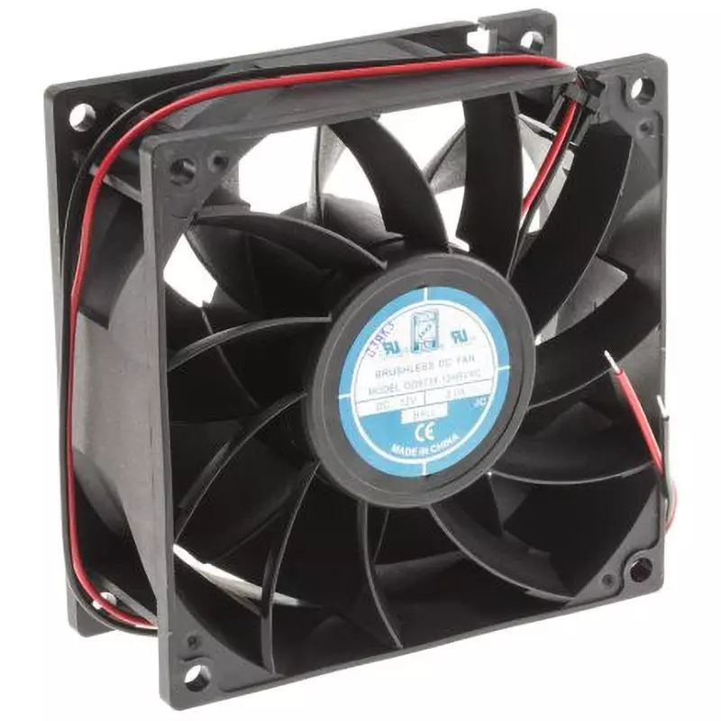 RS PRO DC Axial Fan DC 12 V Input Voltage Square Shape, 703-3451