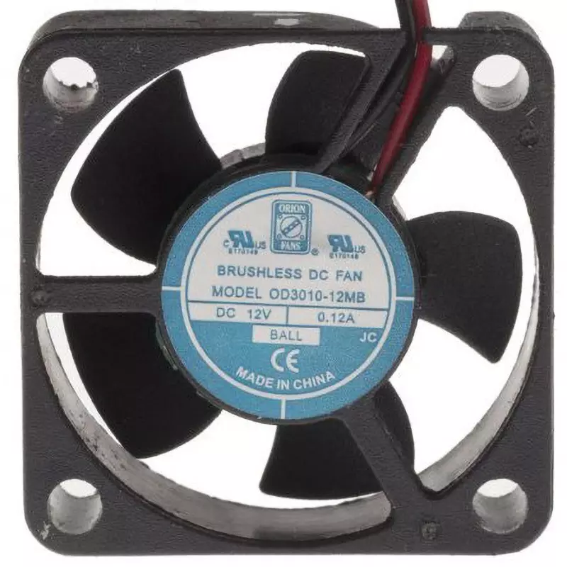 RS PRO DC Axial Fan DC 12 V Input Voltage Square Shape, 144-2034
