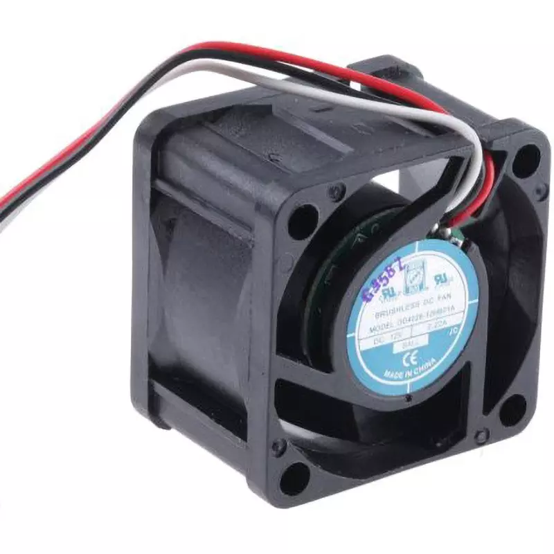 RS PRO DC Axial Fan DC 12 V Input Voltage Square Shape, 619-7071