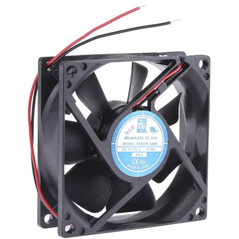 RS PRO DC Axial Fan DC 12 V Input Voltage Square Shape, 541-5047