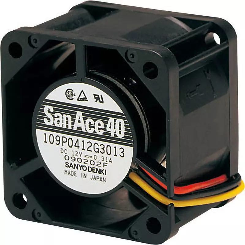 Sanyo Denki DC SAN ACE DC Fan 109 P 40 X 28 Thickness, 109P0412K3D013