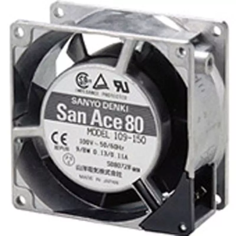 Sanyo Denki AC Fan San Ace 80 (80 mm) Square 80x80 mm, ST1-109-150