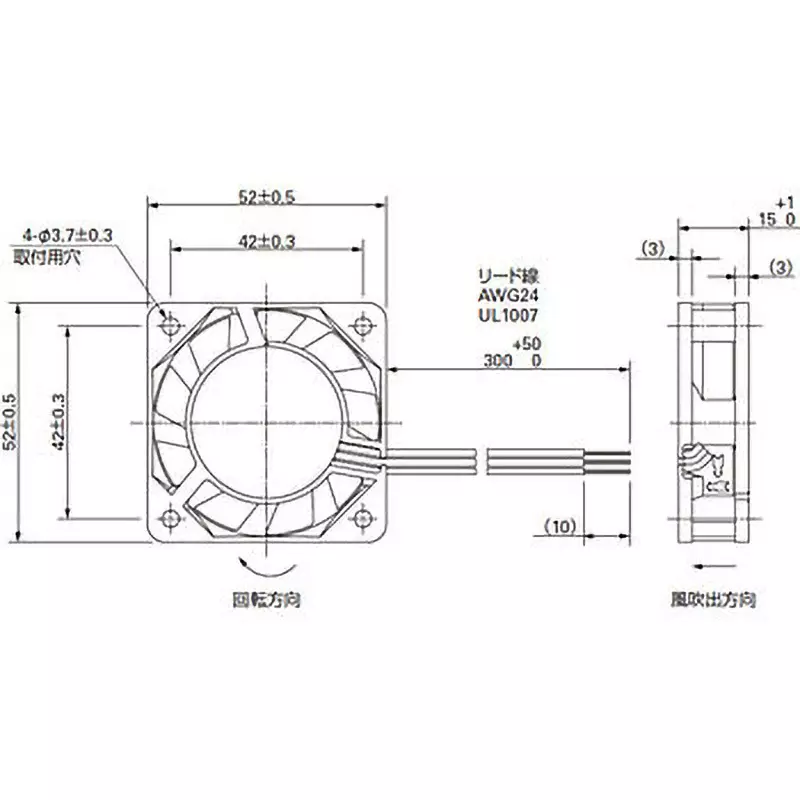 sanyo-denki-dc-san-ace-dc-fan-109p-52-x-15-thickness-square-52x52-mm-dc24-v-15-mm-thickness-109p0524h701
