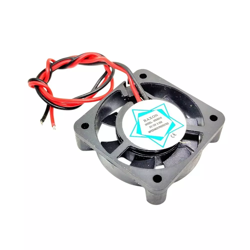Invento Cooling Fan DC Brushless Motor 12 V DC Voltage 40x40x10 mm (LxWxH) 3 W Wattage, 4010