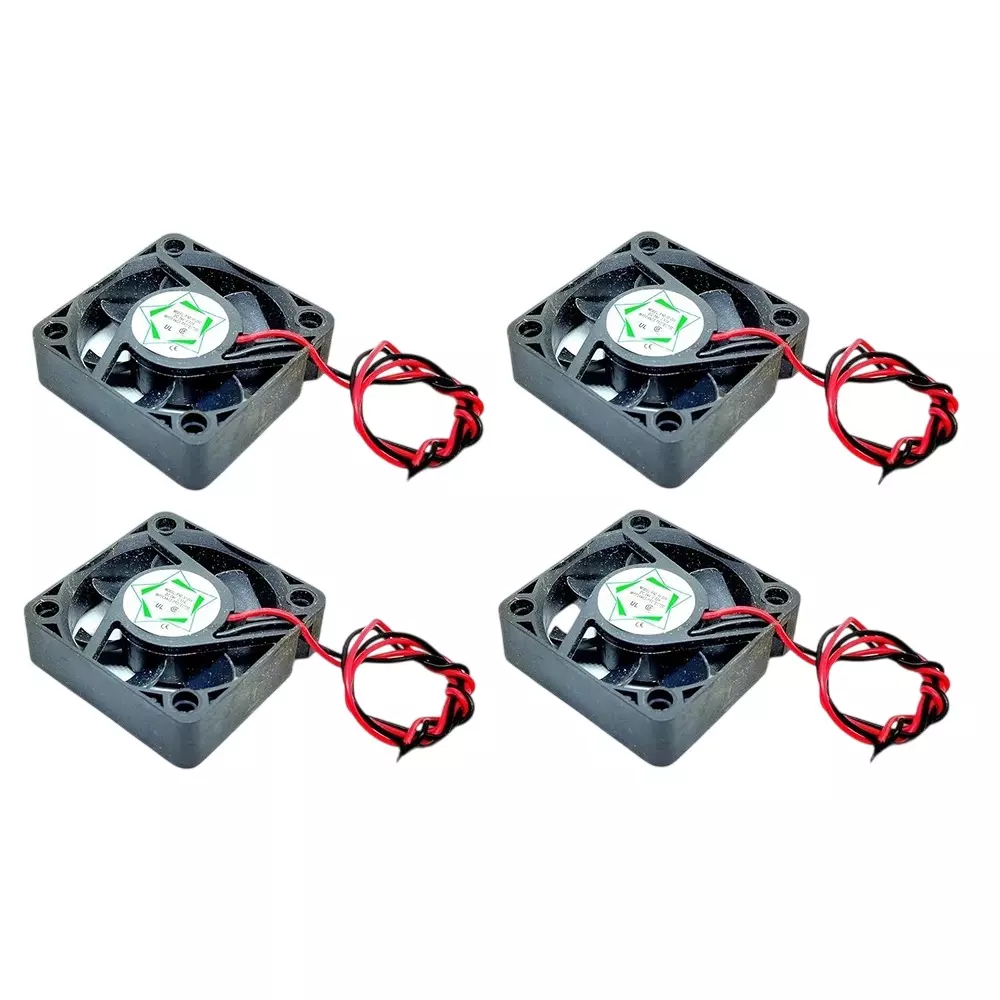 Invento Cooling Fan DC Brushless Motor 24 V DC Voltage 50x50x15 mm (LxWxH), 5015 (Pack of 4 Pcs)