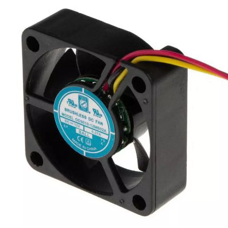 RS PRO DC Axial Fan DC 12 V Input Voltage Square Shape, 144-2035